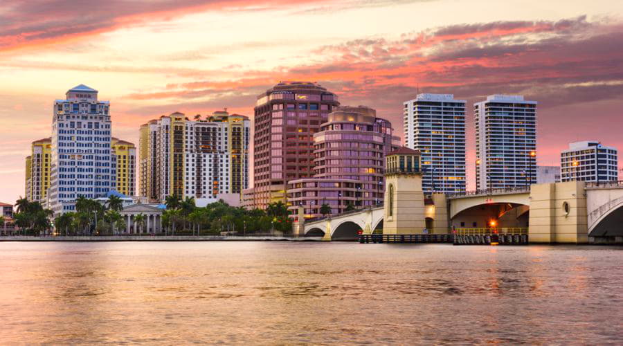 De mest populära biluthyrningserbjudandena på flygplatsen West Palm Beach